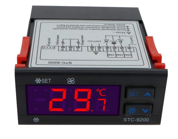 Kibnt STC-9200 Çift Sensör Dijital Termostat